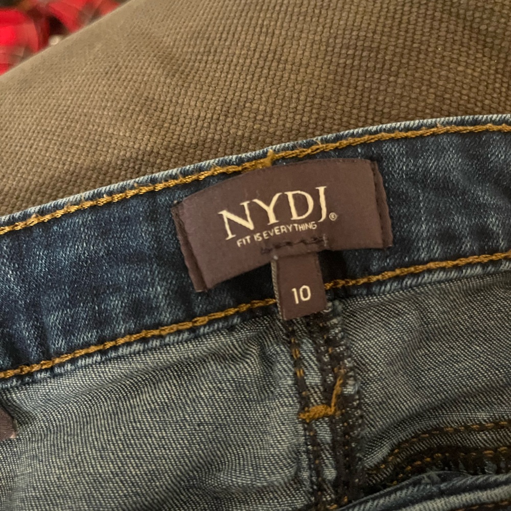 NYDJ Barbara Bootcut Lift X Tuck Medium Wash Jeans. Size Women's 10 - Picture 9 of 15